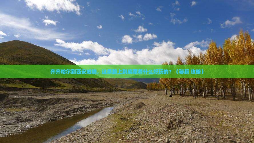 齐齐哈尔到西安城墙哪里玩