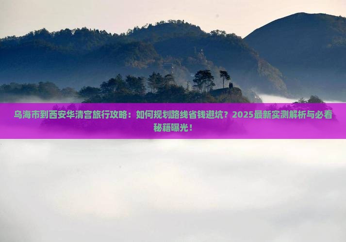 乌海市到西安华清宫旅行社