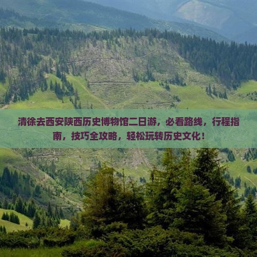 清徐去西安陕西历史博物馆二日游