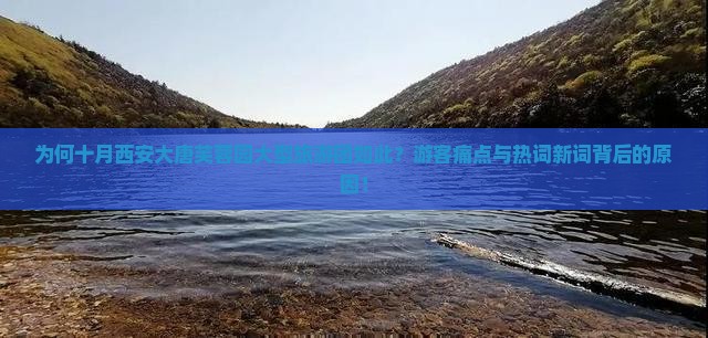 为何十月西安大唐芙蓉园大型旅游团如此？游客痛点与热词新词背后的原因！