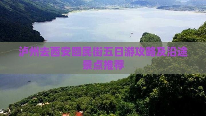 泸州去西安回民街五日游攻略及沿途景点推荐