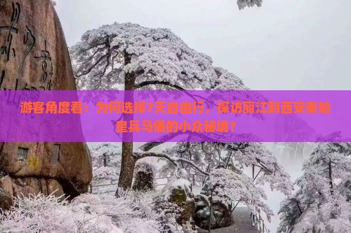 游客角度看：为何选择7天自由行，探访丽江到西安秦始皇兵马俑的小众秘境？