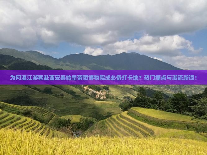 为何湛江游客赴西安秦始皇帝陵博物院成必备打卡地？热门痛点与潮流新词！