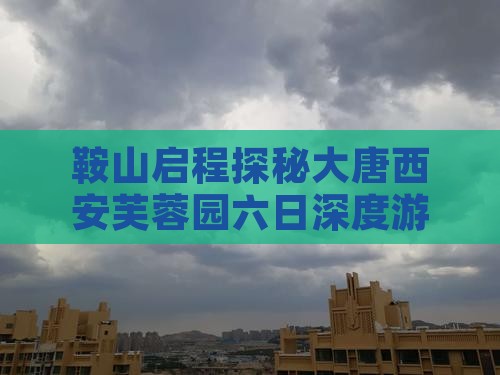 鞍山启程探秘大唐西安芙蓉园六日深度游