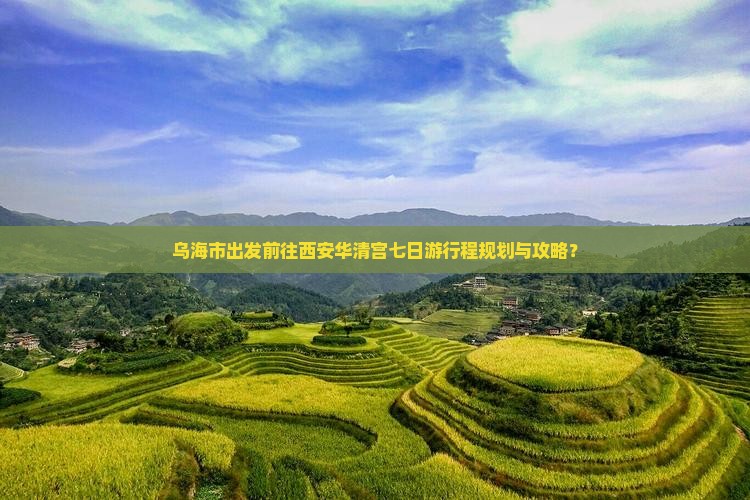 乌海市出发前往西安华清宫七日游行程规划与攻略？