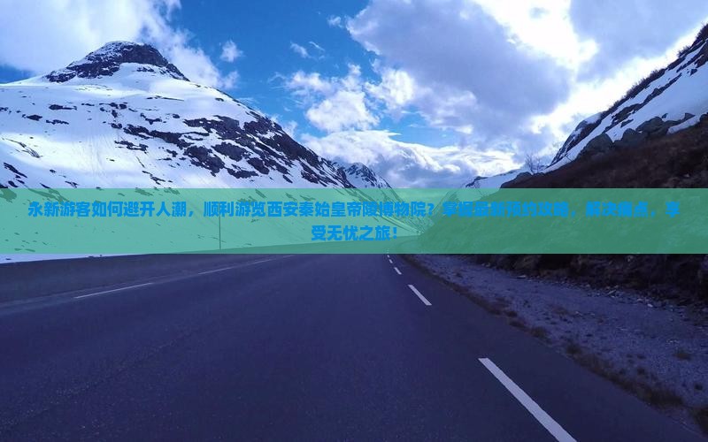 永新游客如何避开人潮，顺利游览西安秦始皇帝陵博物院？掌握最新预约攻略，解决痛点，享受无忧之旅！