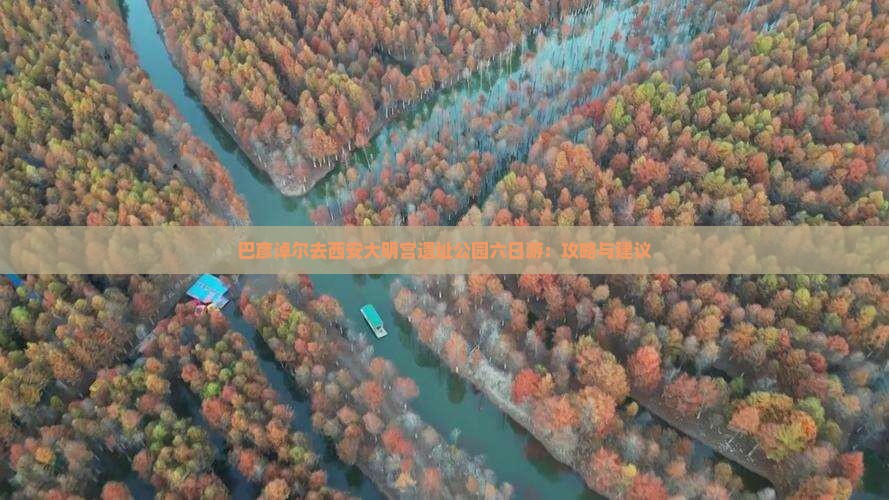 巴彦淖尔去西安大明宫遗址公园六日游：攻略与建议