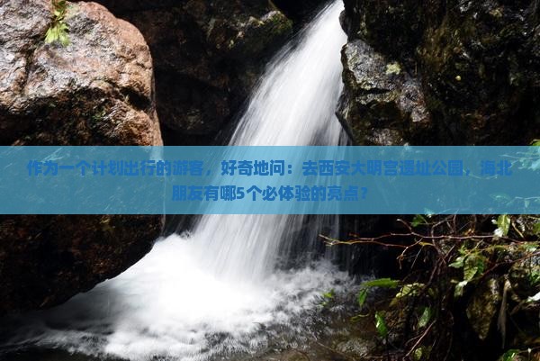 作为一个计划出行的游客，好奇地问：去西安大明宫遗址公园，海北朋友有哪5个必体验的亮点？