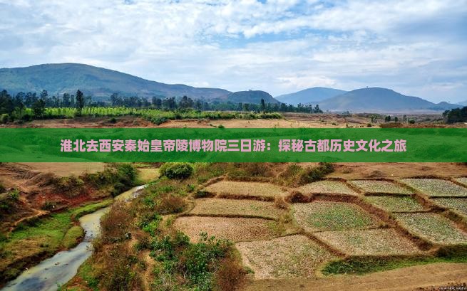 淮北去西安秦始皇帝陵博物院三日游：探秘古都历史文化之旅