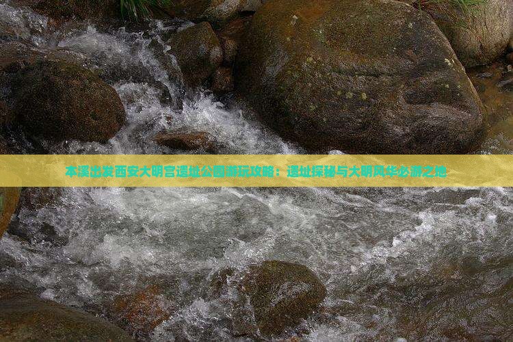 本溪出发西安大明宫遗址公园游玩攻略：遗址探秘与大明风华必游之地