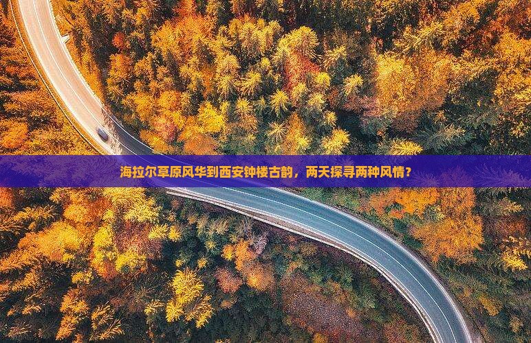 海拉尔草原风华到西安钟楼古韵，两天探寻两种风情？