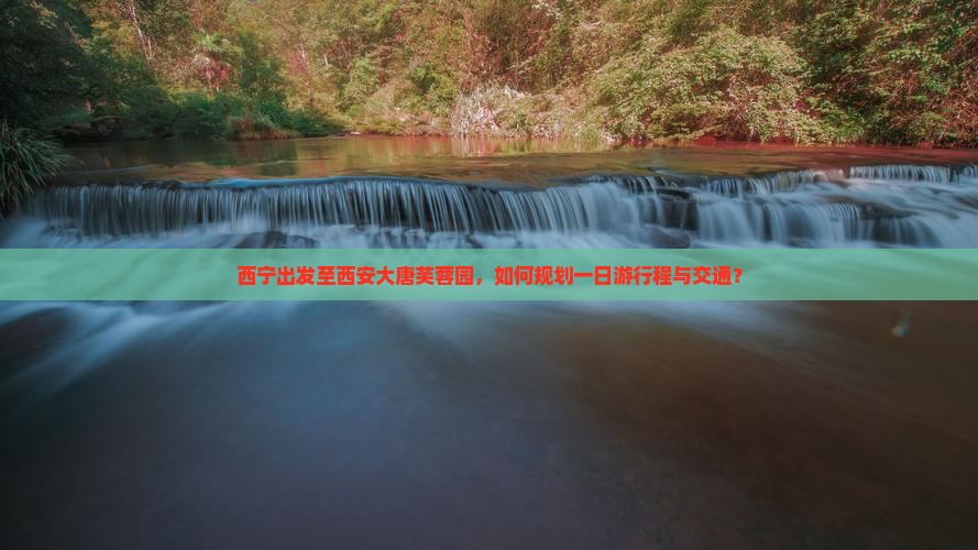 西宁出发至西安大唐芙蓉园，如何规划一日游行程与交通？