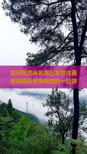 如何规划从北海出发前往西安陕西历史博物馆的一日游行程？