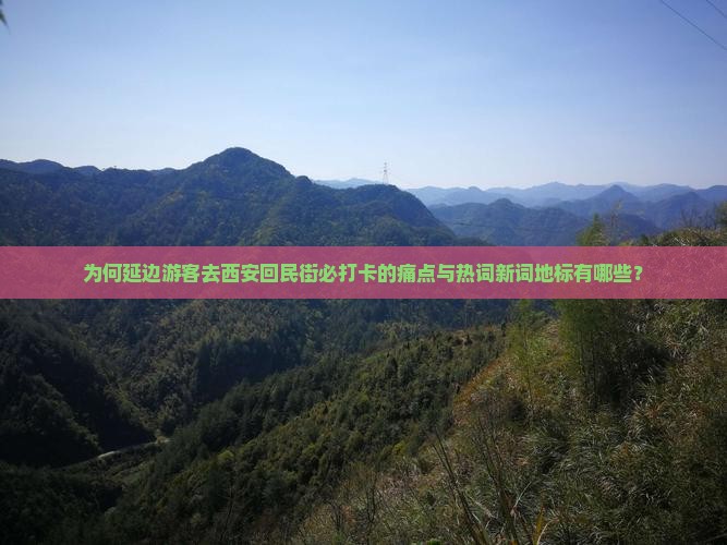 为何延边游客去西安回民街必打卡的痛点与热词新词地标有哪些？