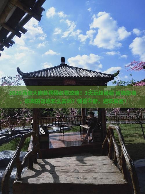 梧州去西安大唐芙蓉园攻略