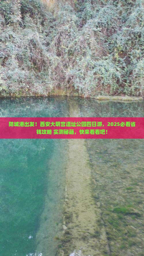 防城港到西安大明宫国家遗址公园四日游
