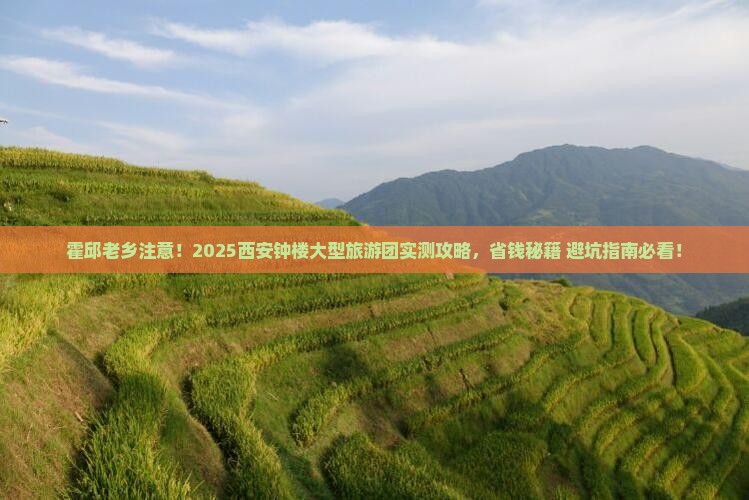 霍邱到西安钟楼大型旅游团