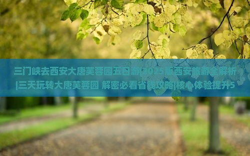 三门峡去西安大唐芙蓉园五日游