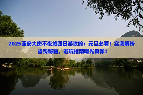 元旦去西安大唐不夜城四日游