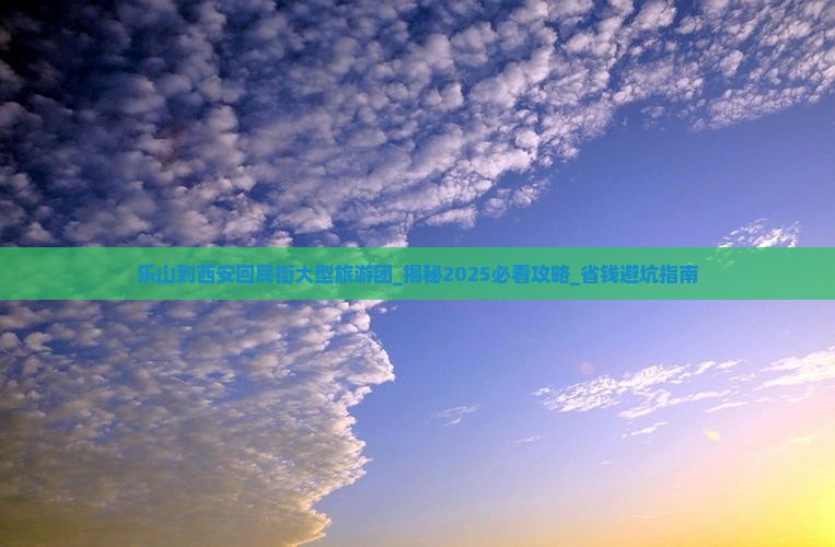 乐山到西安回民街大型旅游团