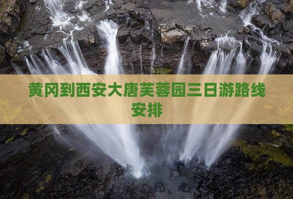 黄冈到西安大唐芙蓉园三日游