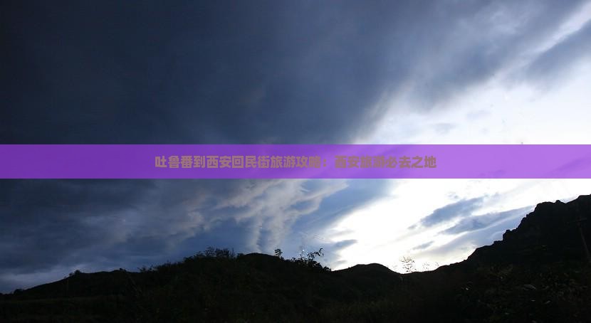 吐鲁番去西安回民街自由行