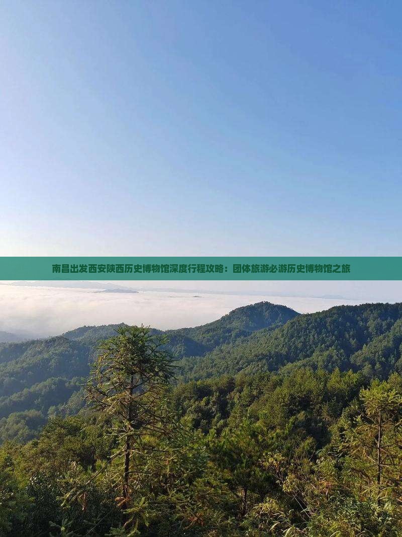 南昌出发西安陕西历史博物馆深度行程攻略：团体旅游必游历史博物馆之旅