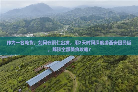作为一名吃货，如何在铜仁出发，用2天时间深度游西安回民街，解锁全部美食攻略？