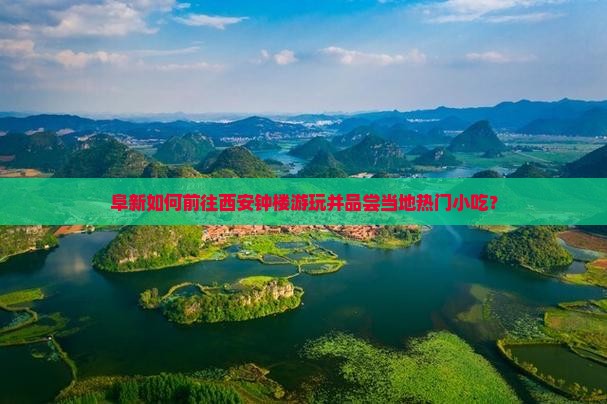 阜新如何前往西安钟楼游玩并品尝当地热门小吃？