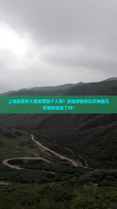 上饶去西安大唐芙蓉园个人游？孤独游客的社交神器元宇宙你体验了吗？