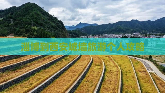 淄博到西安城墙旅游个人攻略