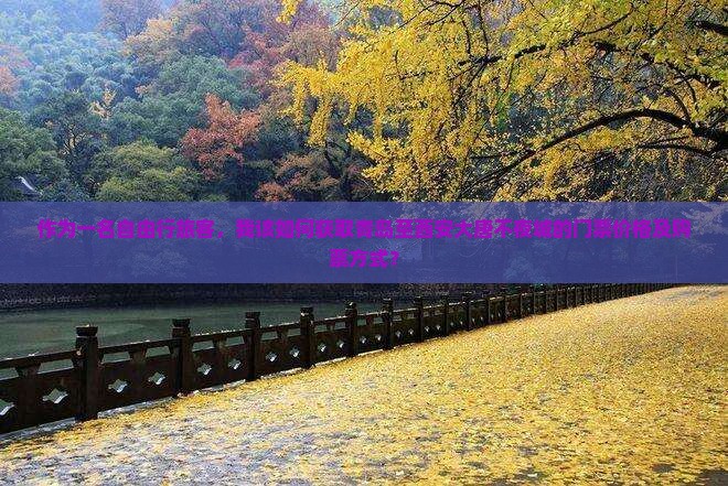 作为一名自由行旅客，我该如何获取青岛至西安大唐不夜城的门票价格及购票方式？