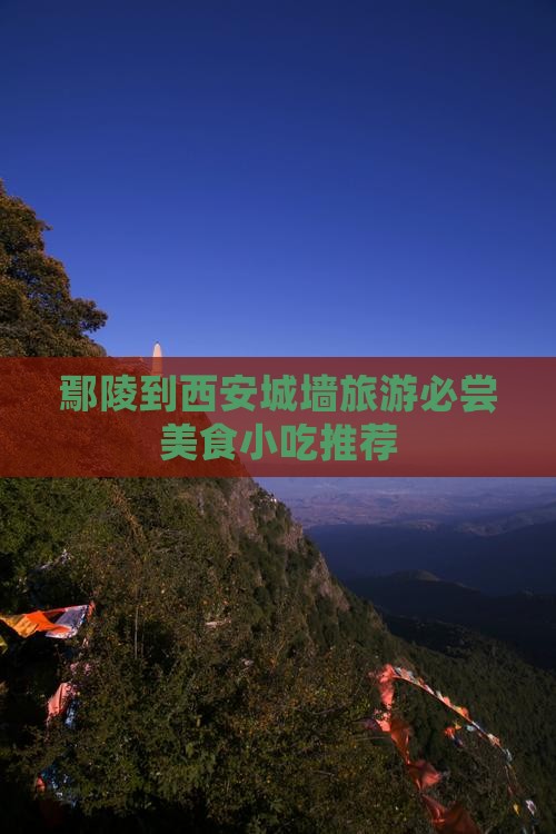 鄢陵到西安城墙旅游必尝美食小吃推荐