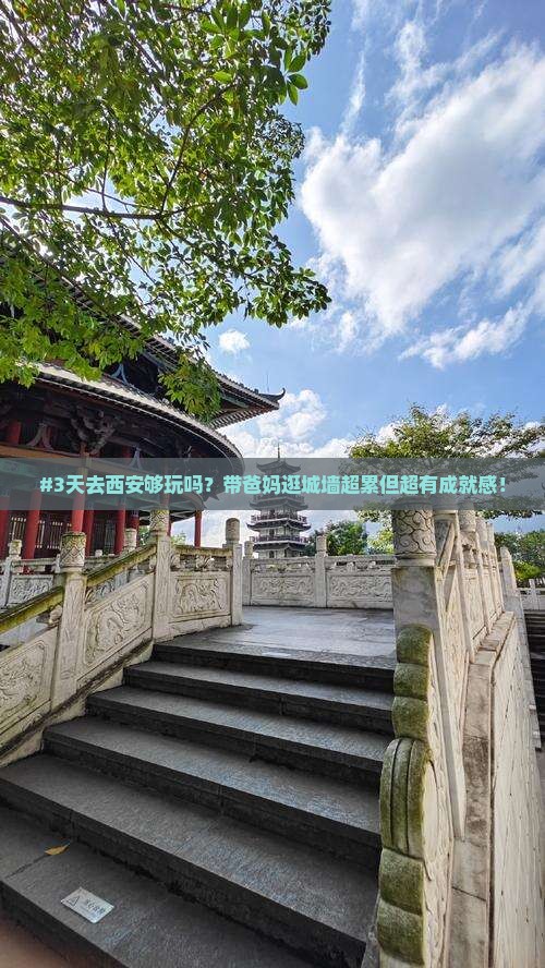#3天去西安够玩吗？带爸妈逛城墙超累但超有成就感！