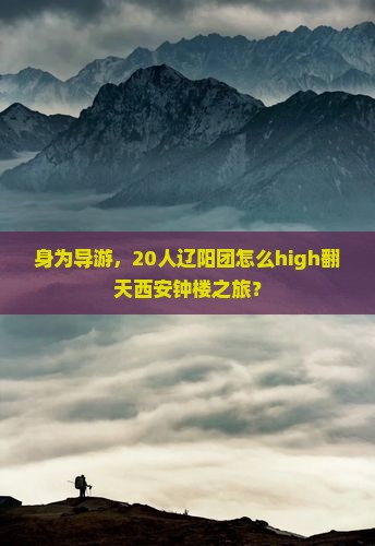 身为导游，20人辽阳团怎么high翻天西安钟楼之旅？