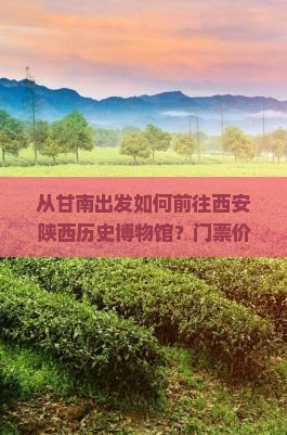 从甘南出发如何前往西安陕西历史博物馆？门票价格是多少及如何购买？