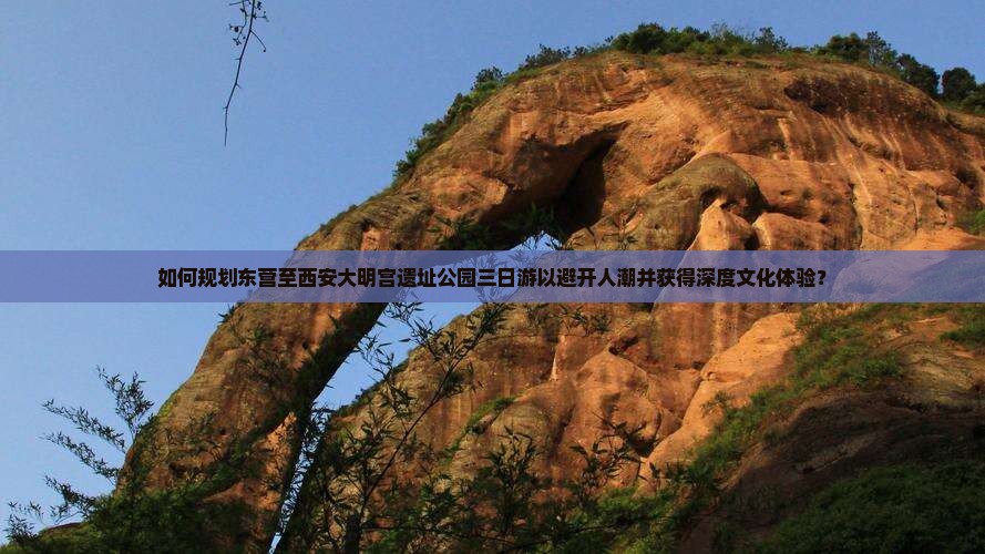 如何规划东营至西安大明宫遗址公园三日游以避开人潮并获得深度文化体验？