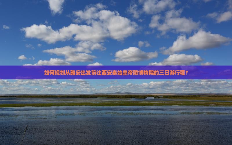 如何规划从雅安出发前往西安秦始皇帝陵博物院的三日游行程？