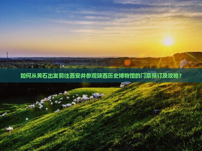 如何从黄石出发前往西安并参观陕西历史博物馆的门票预订及攻略？