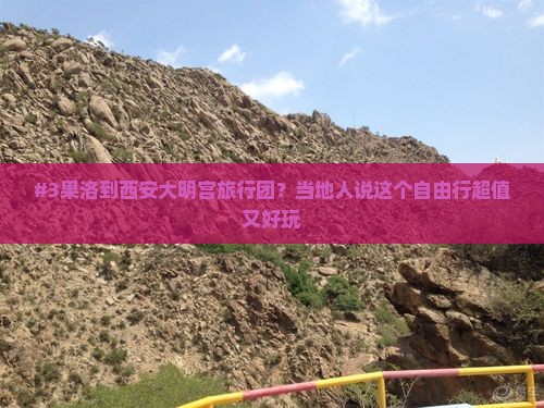 #3果洛到西安大明宫旅行团？当地人说这个自由行超值又好玩