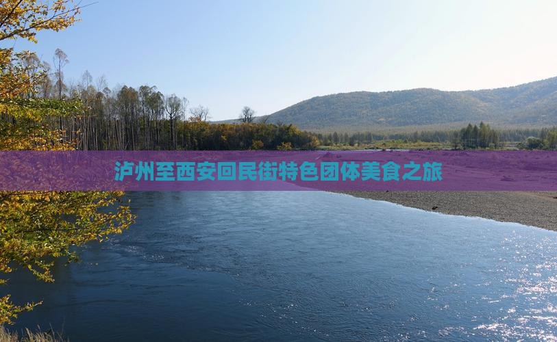 泸州至西安回民街特色团体美食之旅