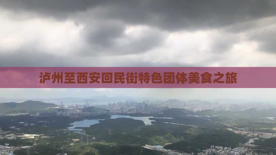 泸州至西安回民街特色团体美食之旅