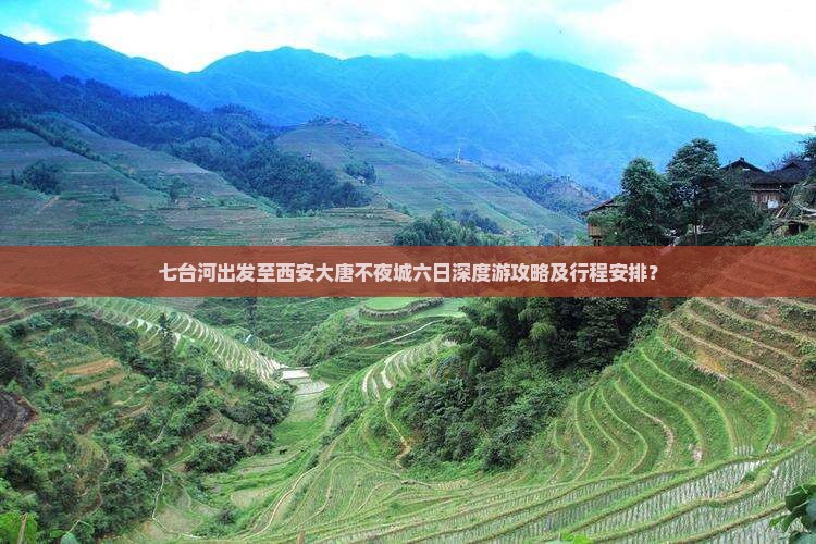 七台河出发至西安大唐不夜城六日深度游攻略及行程安排? 七台河出发至西安大唐不夜城六日深度游攻略及行程安排?
