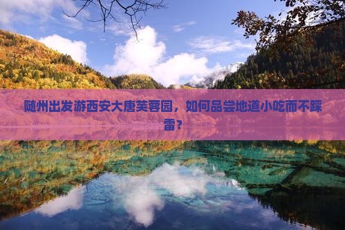 随州出发游西安大唐芙蓉园，如何品尝地道小吃而不踩雷？
