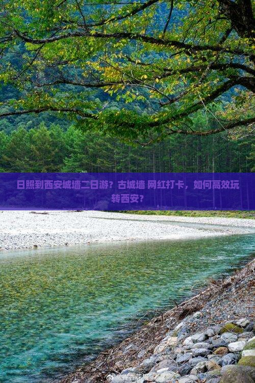 日照到西安城墙二日游？古城墙+网红打卡，如何高效玩转西安？