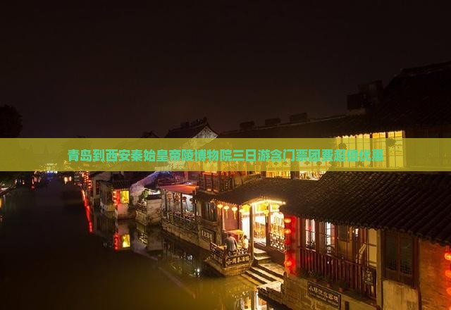 青岛到西安秦始皇帝陵博物院三日游含门票团费超值优惠