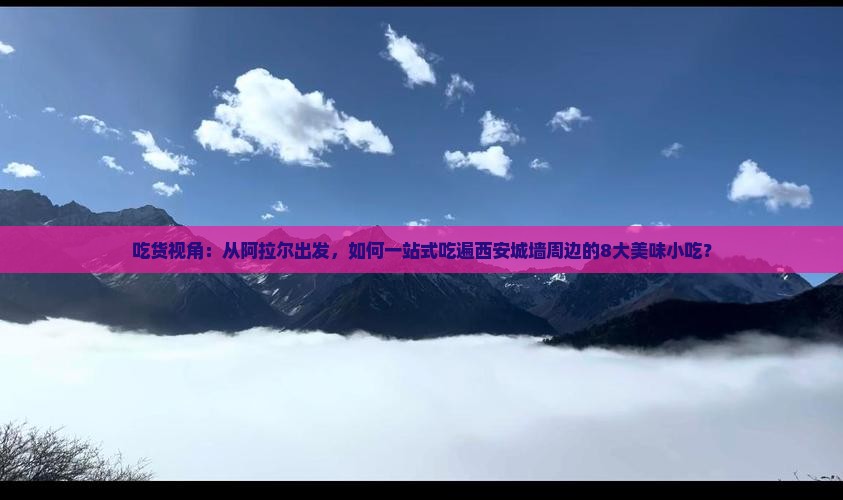 吃货视角：从阿拉尔出发，如何一站式吃遍西安城墙周边的8大美味小吃？