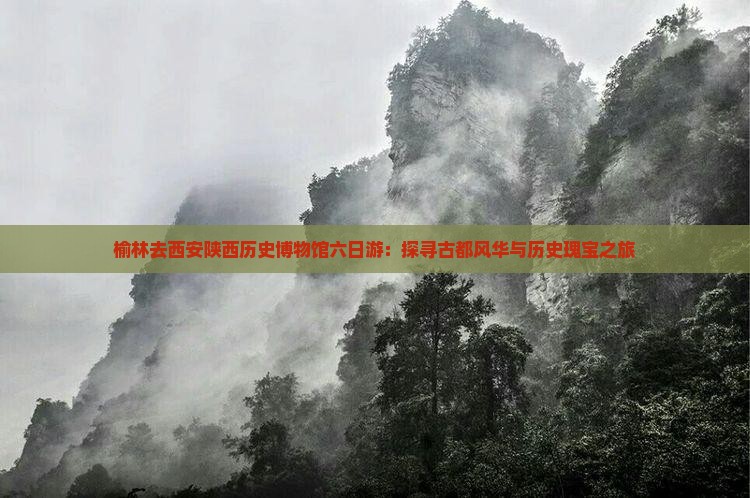 榆林去西安陕西历史博物馆六日游：探寻古都风华与历史瑰宝之旅