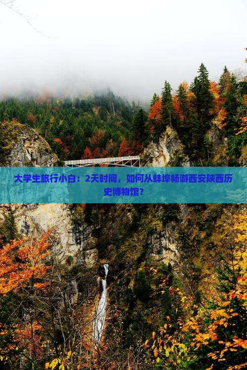 大学生旅行小白：2天时间，如何从蚌埠畅游西安陕西历史博物馆？