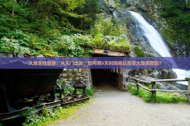 大学生独自游：从天门出发，如何用5天时间畅玩西安大唐芙蓉园？